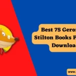 Geronimo Stilton Books Pdf Free Download